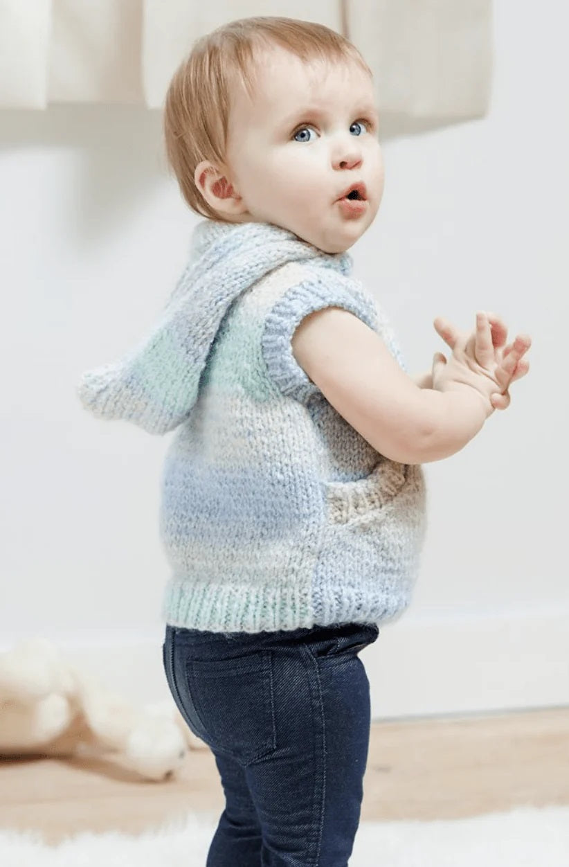 Baby sleeveless sale hoodie