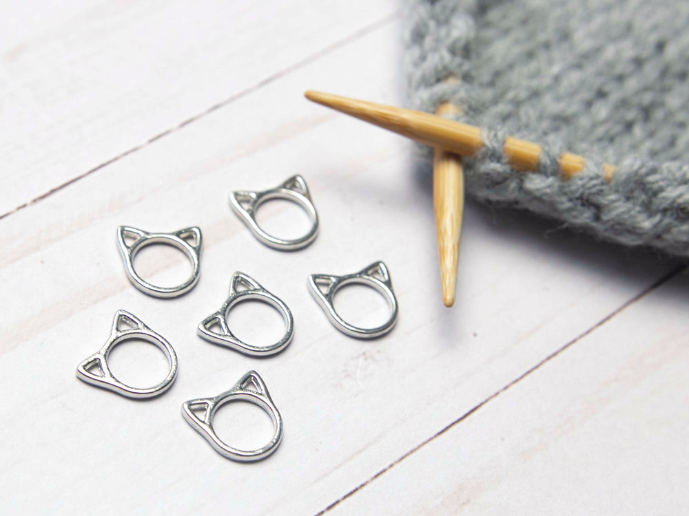 Cat Ears Closed Ring Stitch Markers – Mary Maxim