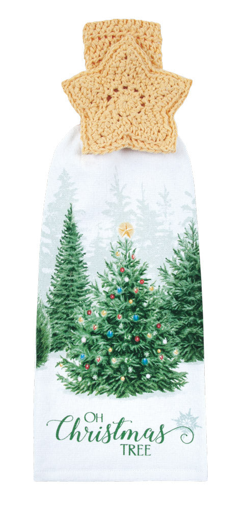 Christmas Trees Hand Towel