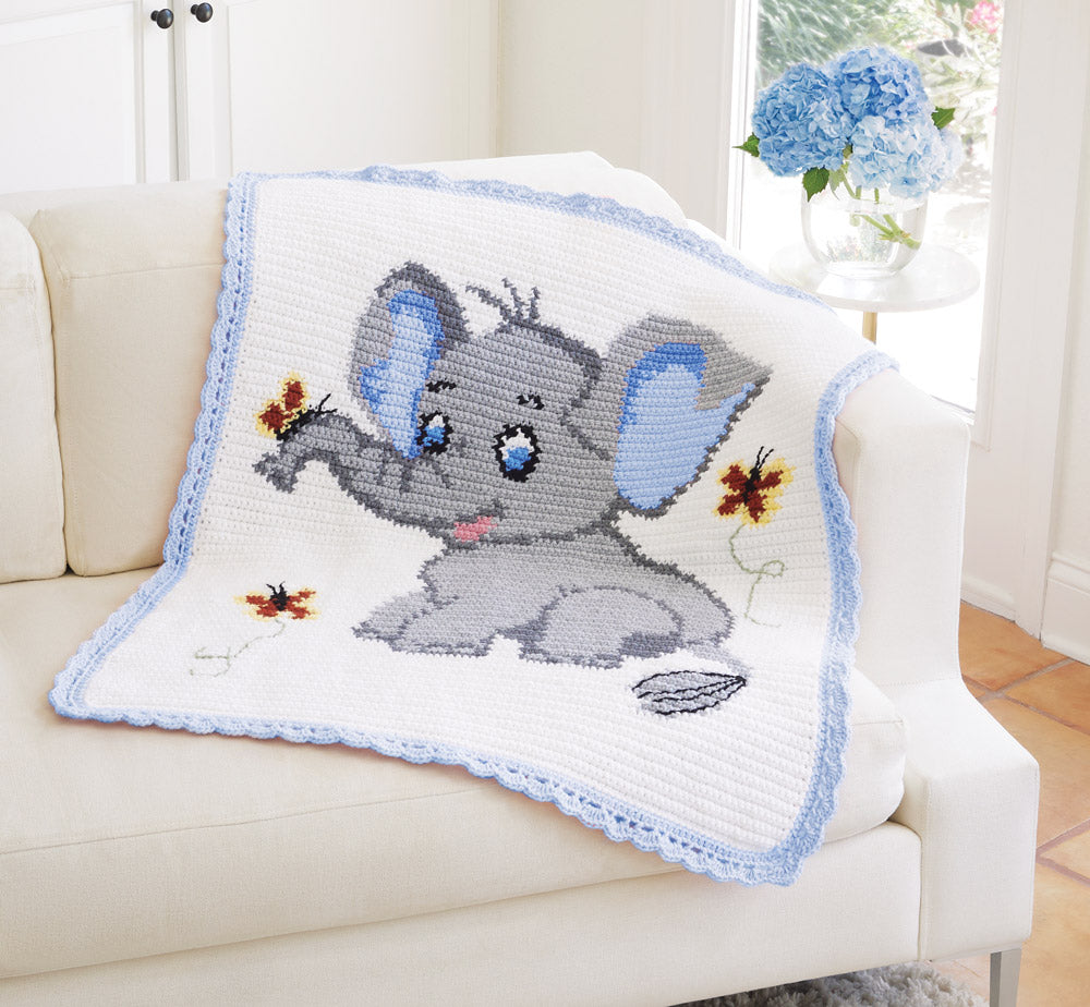 Elephant Baby  Cross Stitch Kit