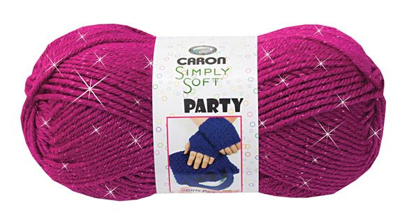 Caron Simply Soft Party Yarn-Teal Sparkle, 1 count - Foods Co.