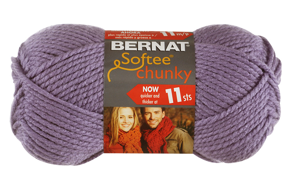 Bernat Softee Chunky Yarn, 3.5 Oz, Gauge 6 Super Bulky - Pick a Color