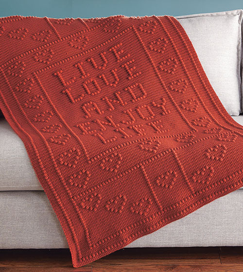 Free Lush Life Blanket Pattern – Mary Maxim