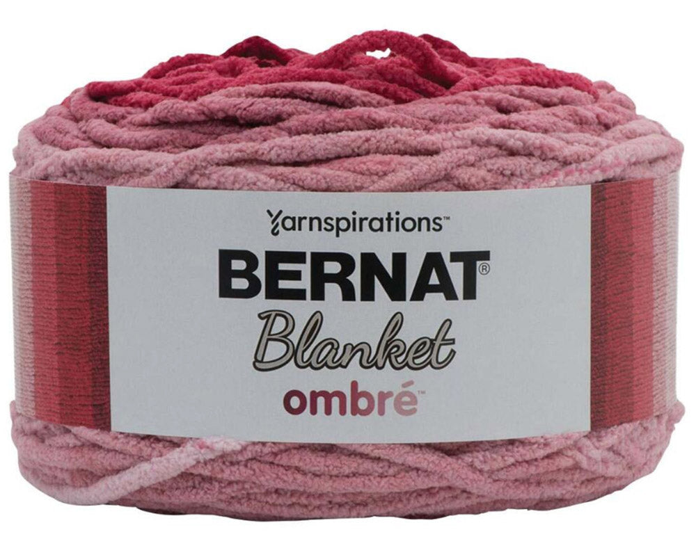 Tan Pink Blanket Yarn - Bernat