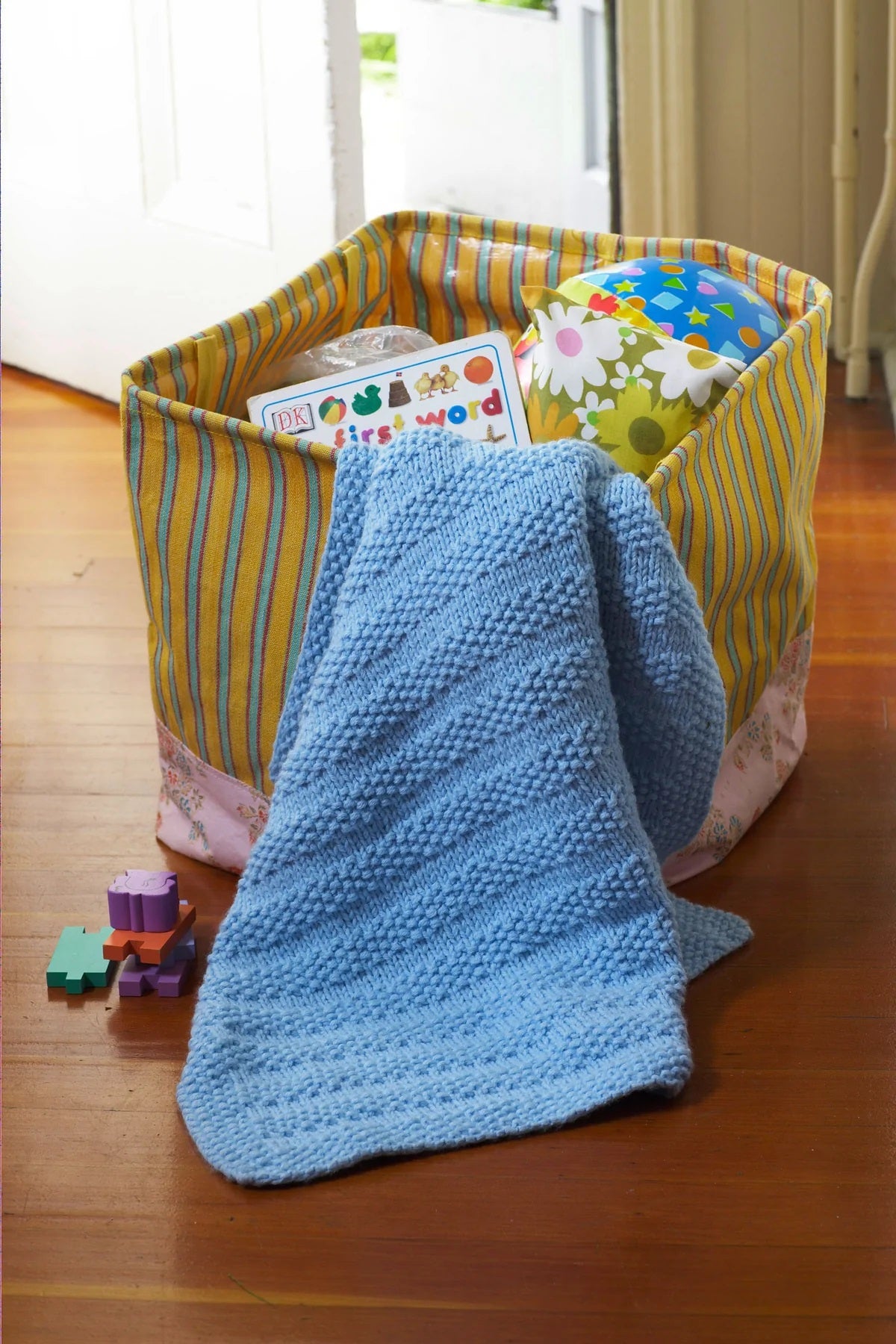 Best knit stitch discount for baby blanket