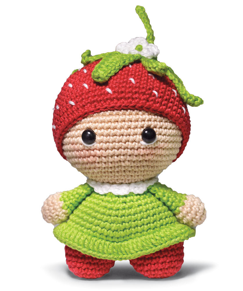 Circulo Amigurumi Kit Crochet Too Cute Collection Fox Watermelon