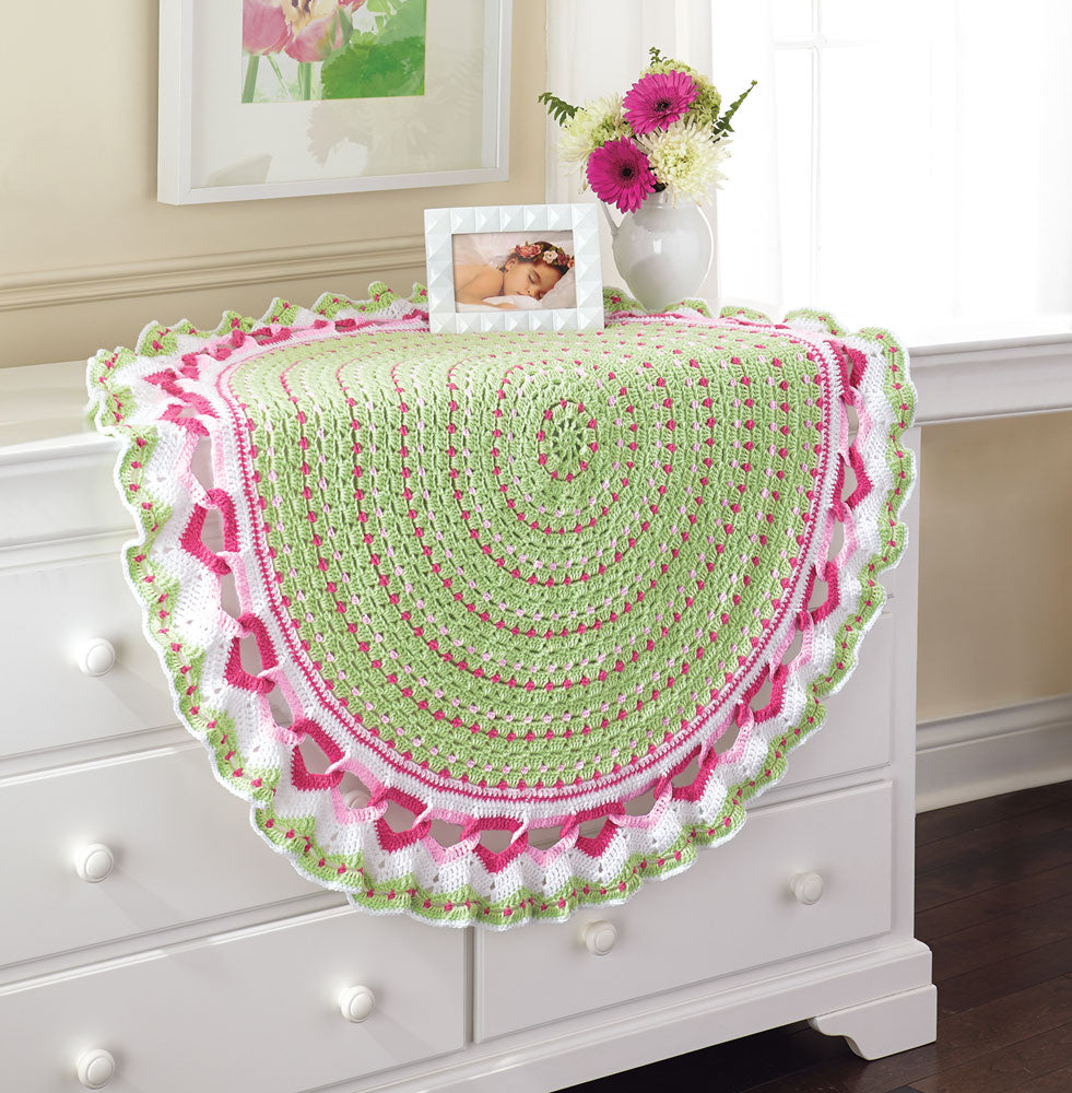 Circle of Love Baby Blanket Pattern – Mary Maxim