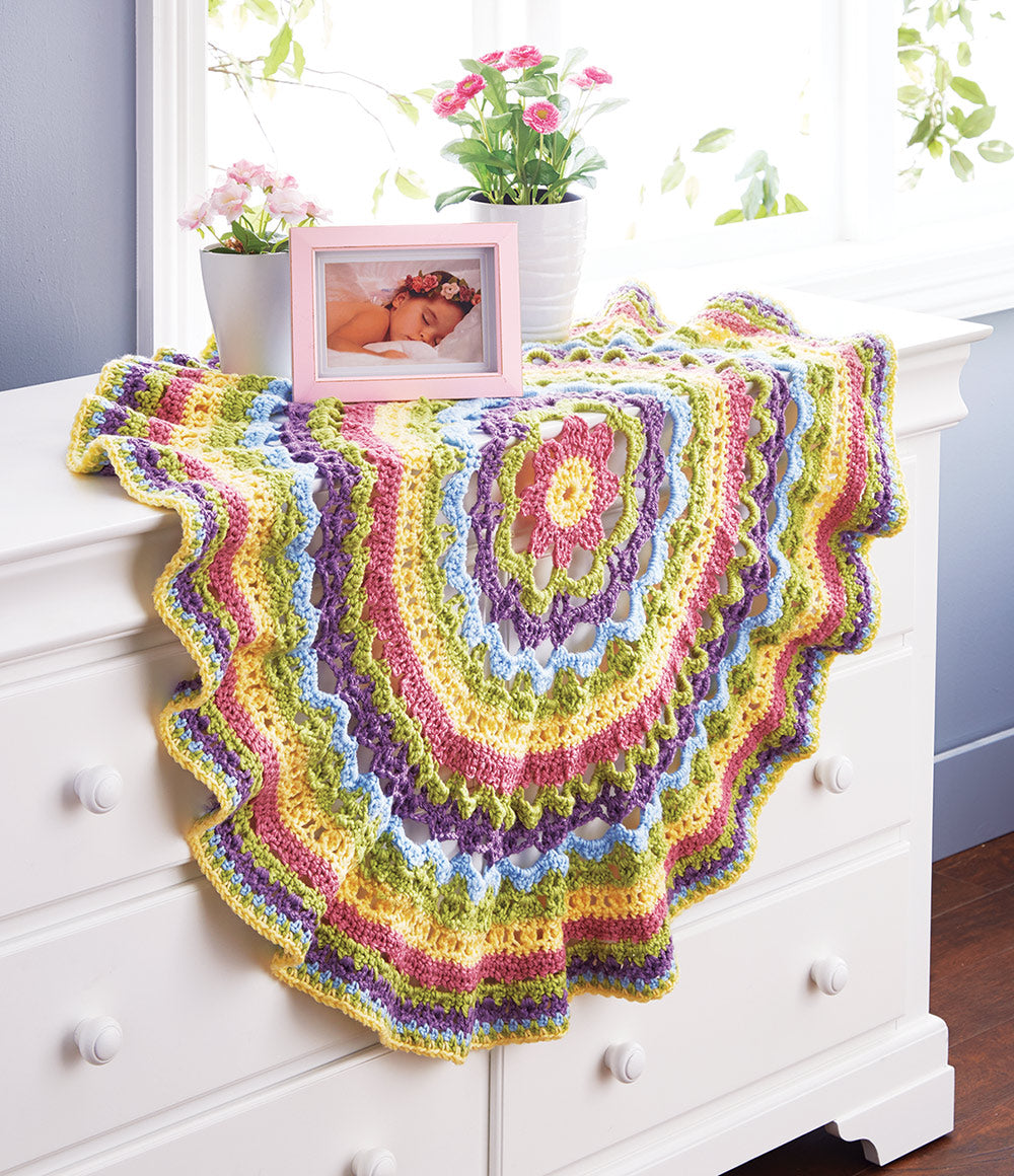 Mandala baby blanket discount pattern