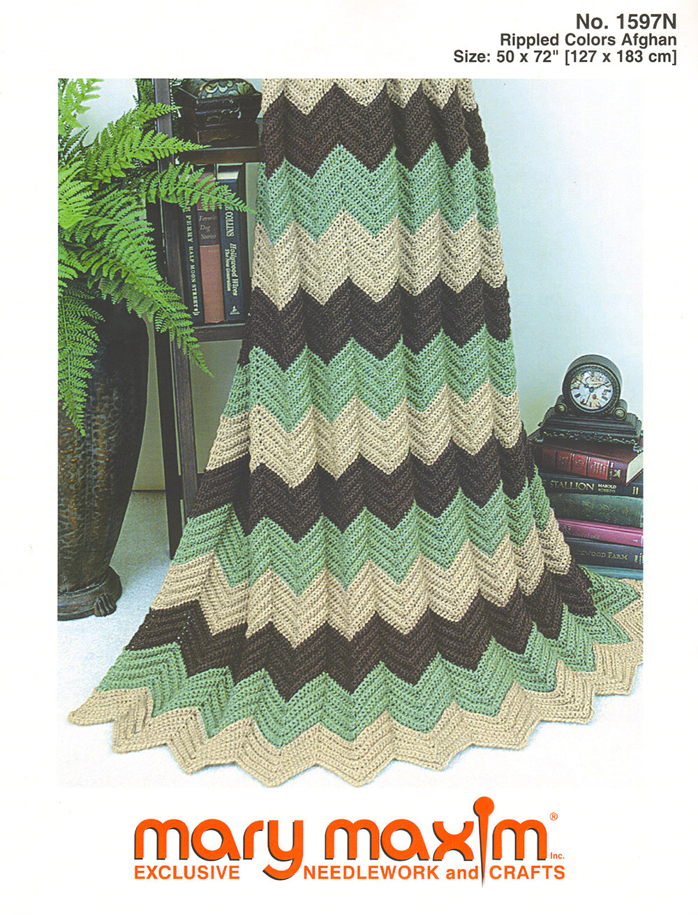 Crochet Afghan Patterns - 50 Ripple Stitches