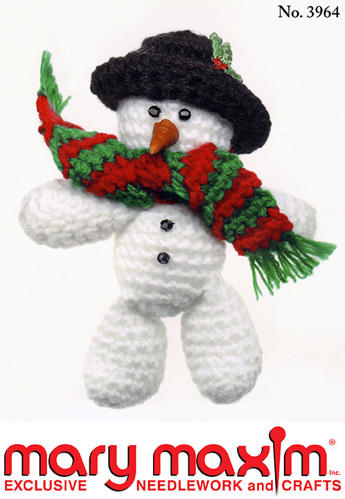 Snowman Amigurumi Kit – Mary Maxim