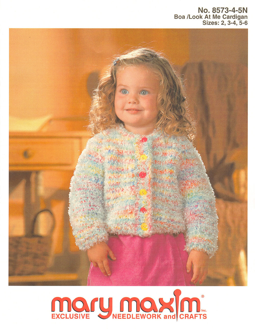 Boa/Look At Me Cardigan Pattern. – Mary Maxim