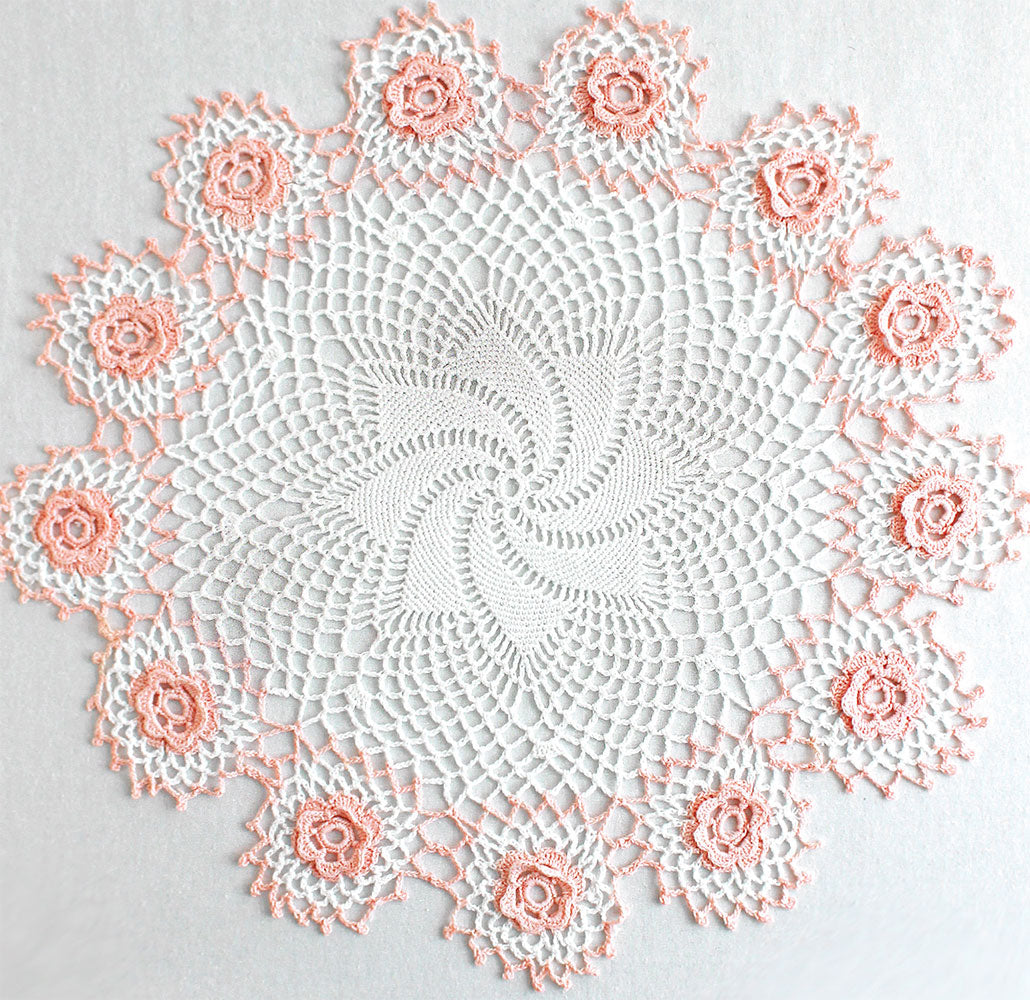Downloadable Crochet Books - Colorful Doilies to Crochet Pattern Book