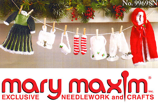 Santa Clothesline Ornament Kit & Online Class