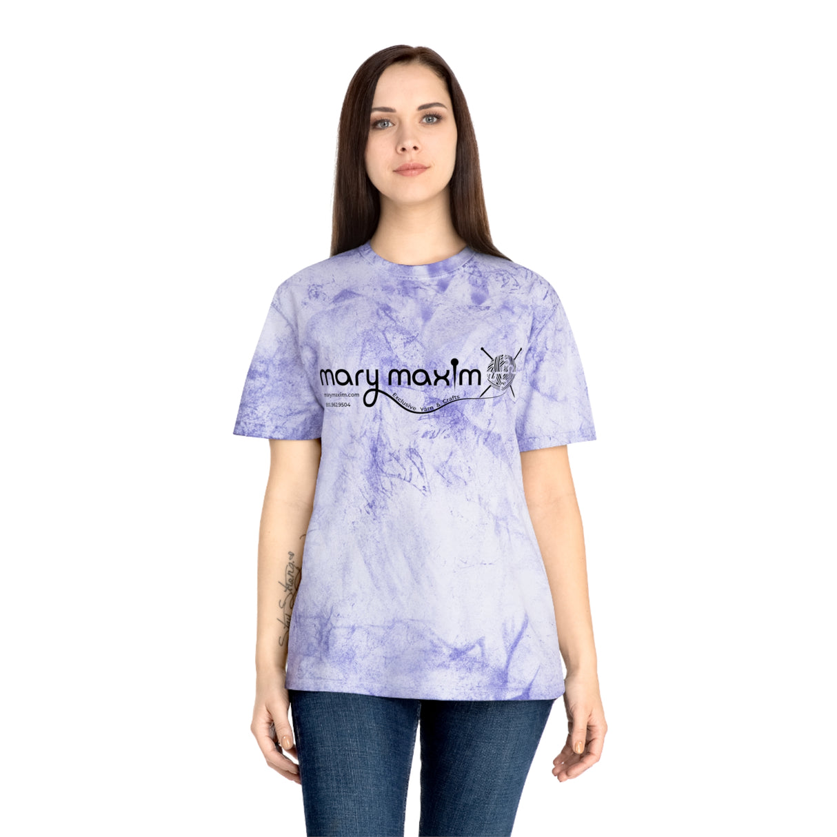 Mary Maxim Unisex Color Blast T-Shirt - Unisex