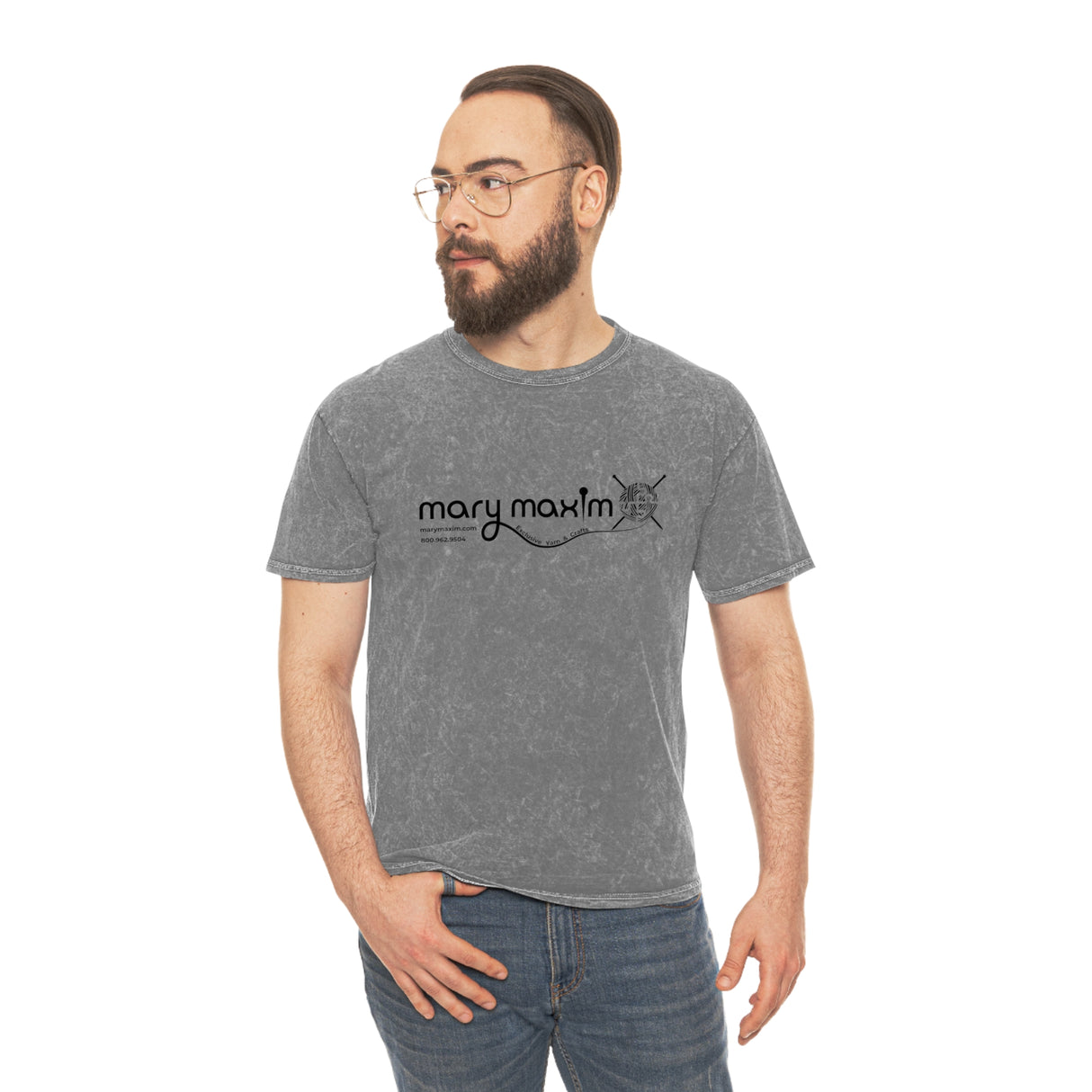 Camiseta con lavado mineral Mary Maxim - Unisex