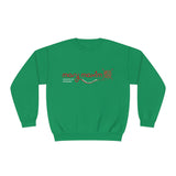 Mary Maxim Crewneck Sweatshirt - Red Logo - Unisex