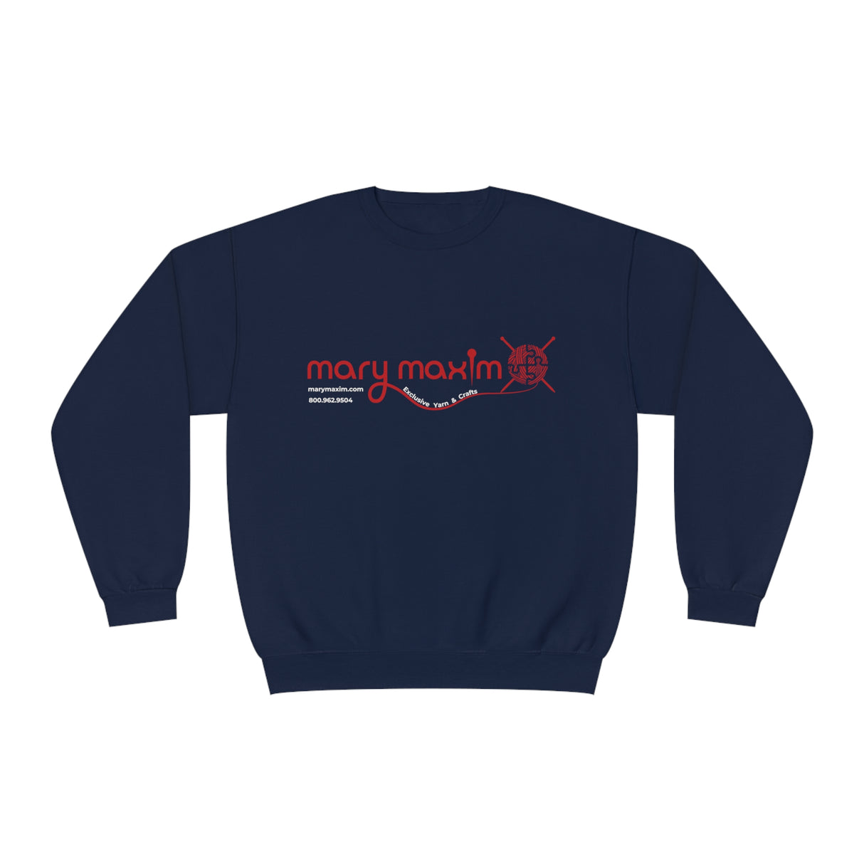 Sweat-shirt Mary Maxim Crewneck - Logo rouge - Unisexe