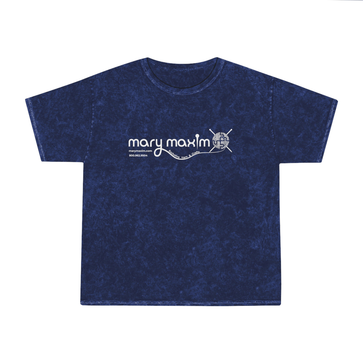 T-shirt délavé minéral Mary Maxim - Unisexe