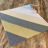 Diagonal Delights Blanket