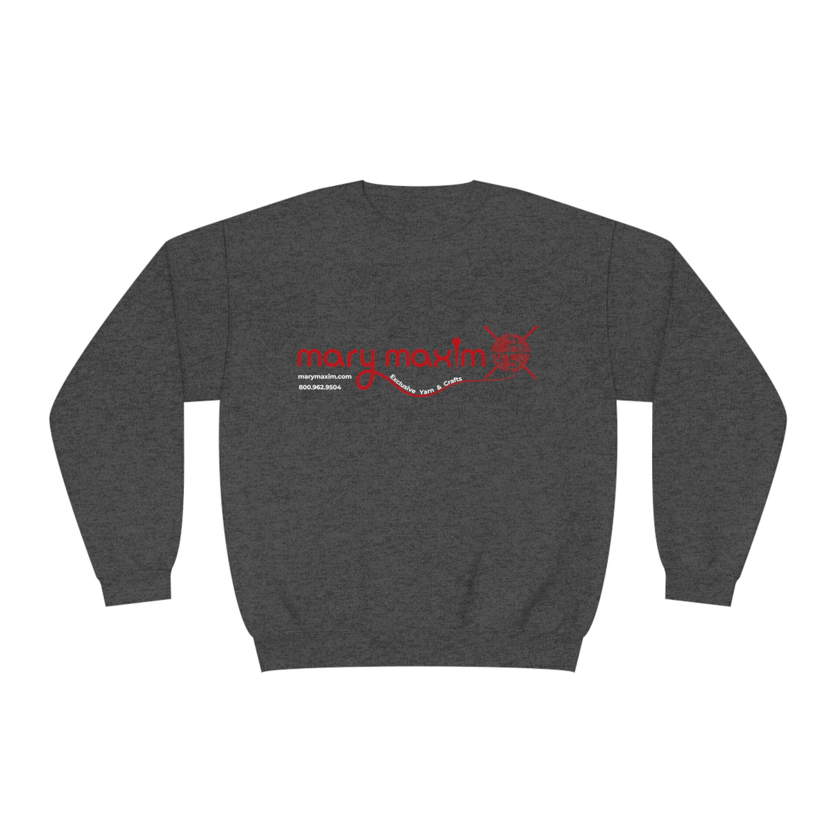 Sweat-shirt Mary Maxim Crewneck - Logo rouge - Unisexe