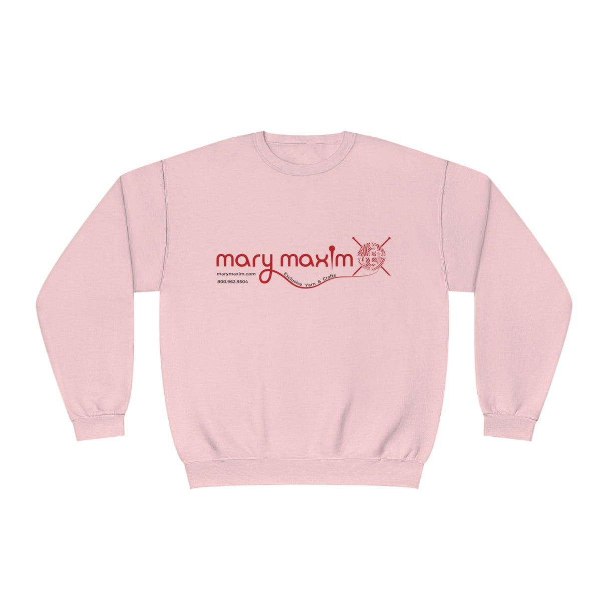 Sweat-shirt Mary Maxim Crewneck - Logo rouge - Unisexe