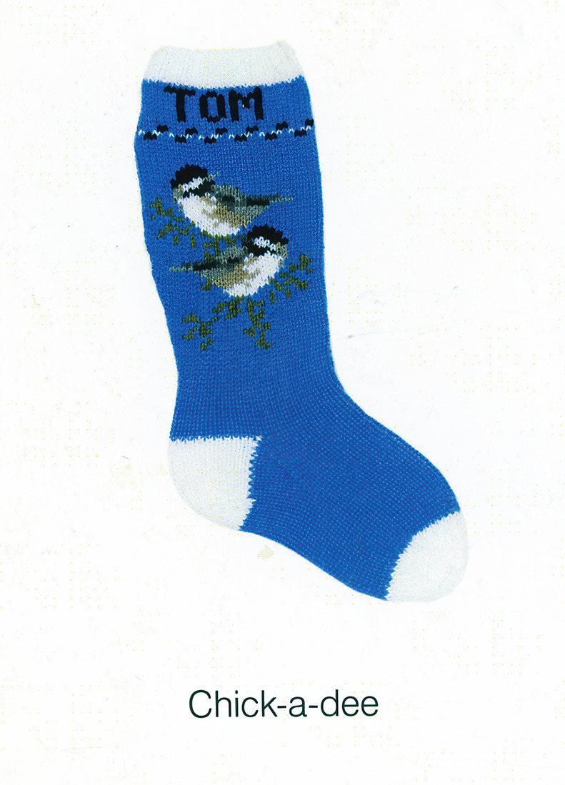 Chickadee Stockings Pattern