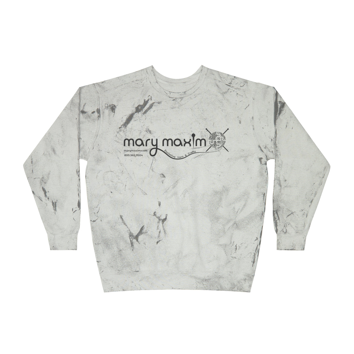 Mary Maxim Color Blast Crewneck Sweatshirt - Unisex