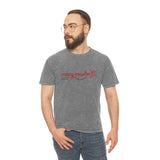 Mary Maxim Mineral Wash T-Shirt - Red Logo -  Unisex