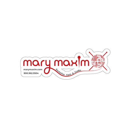 Pegatina troquelada Mary Maxim