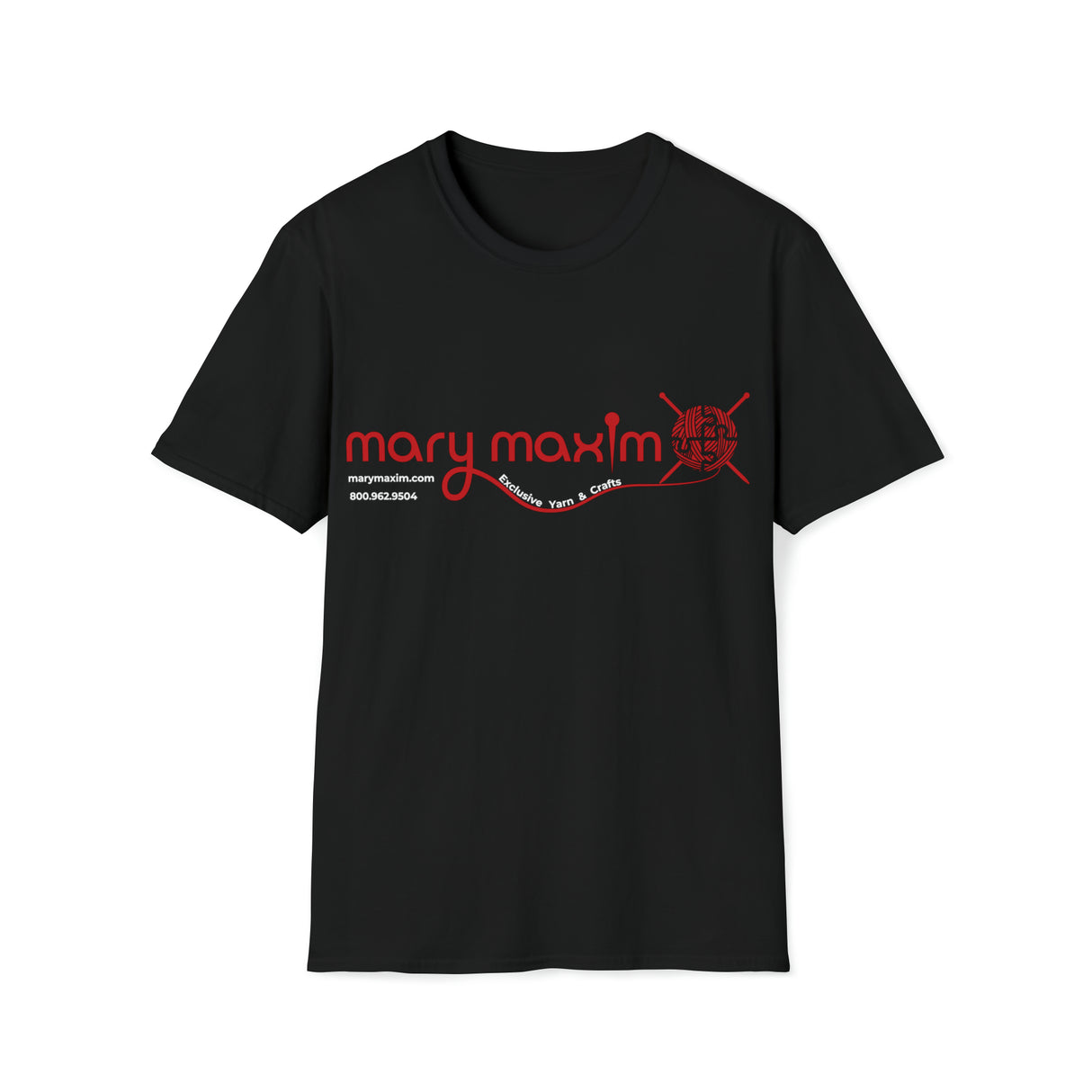 T-shirt Mary Maxim Front Softstyle - Logo rouge - Unisexe