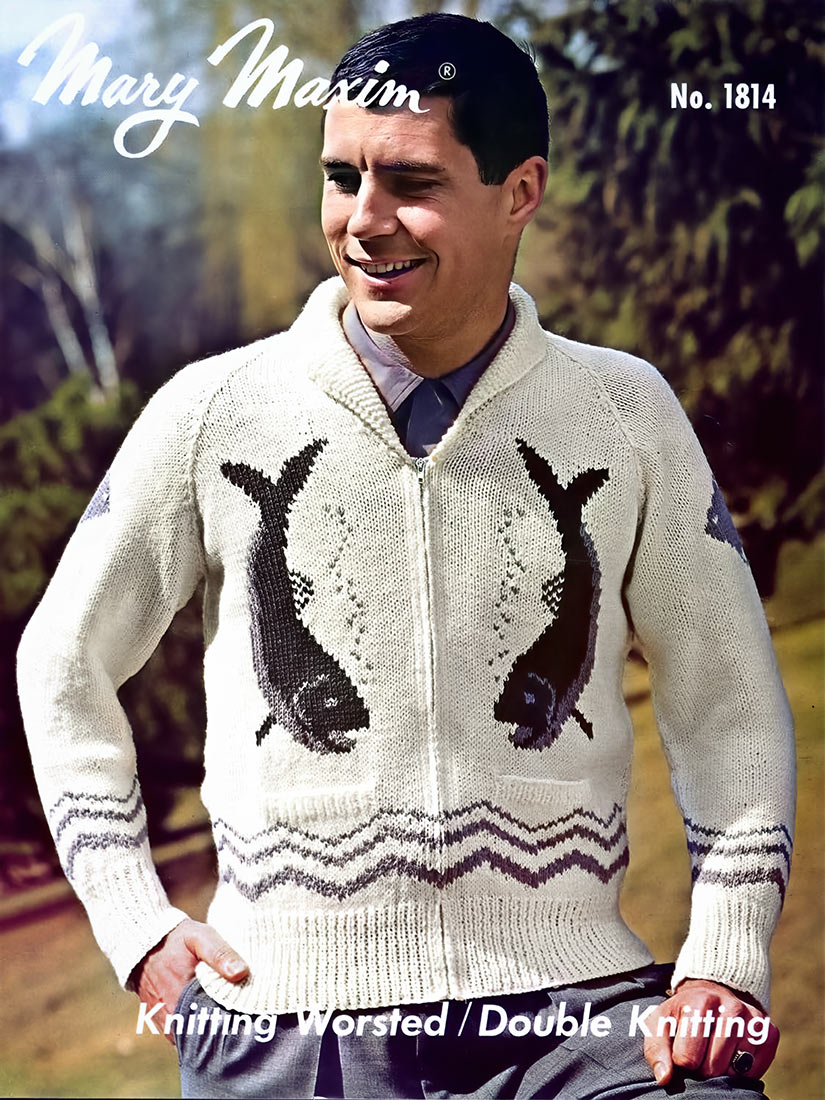 Fisherman sweater pattern sale