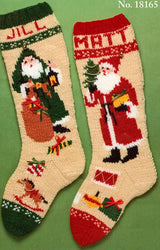 Old Time Santa Stockings Pattern