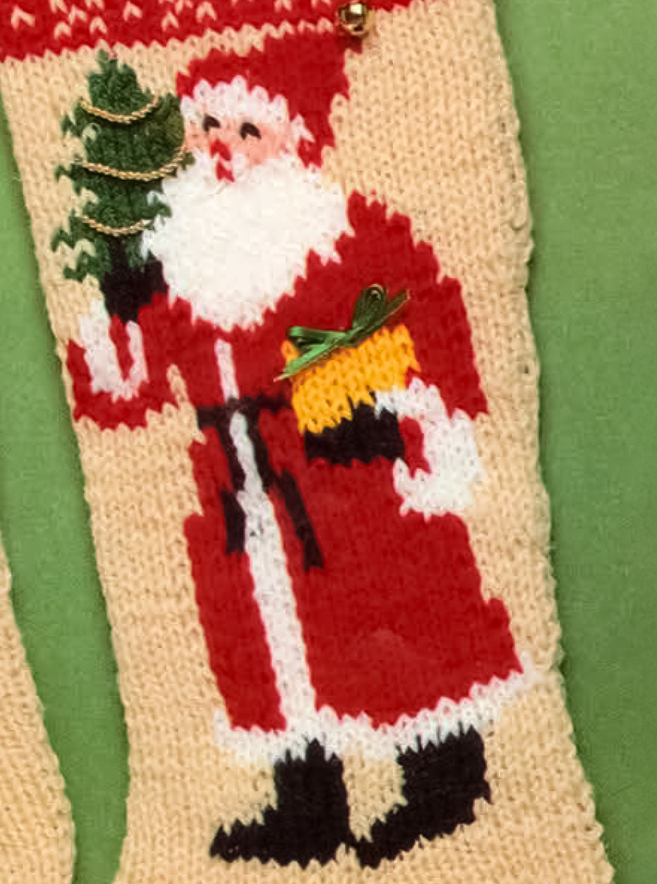 Old Time Santa Stockings Pattern