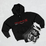 Mary Maxim Full Zip Hoodie - Red Logo - Unisex