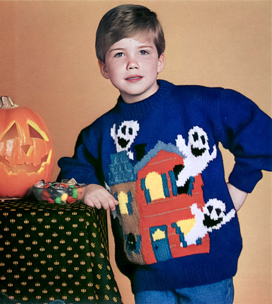 Ghost House Pullover Pattern