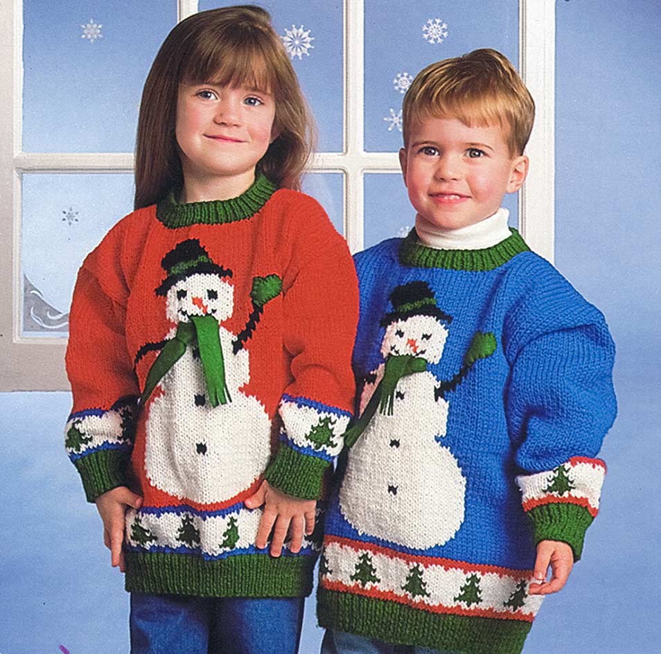 Snowman Pullover Pattern