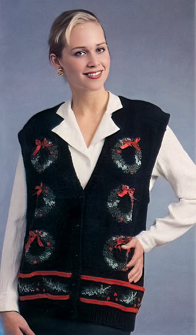 Wreath Vest Pattern