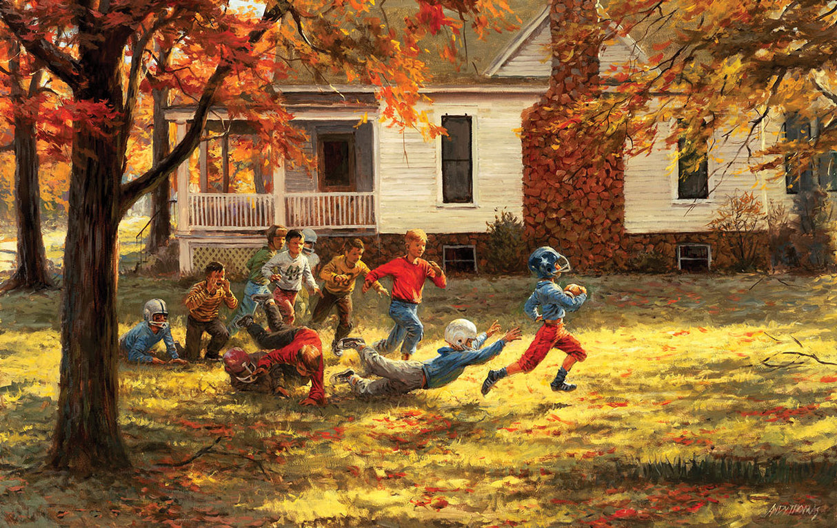 Fall Football Jigsaw Puzzle