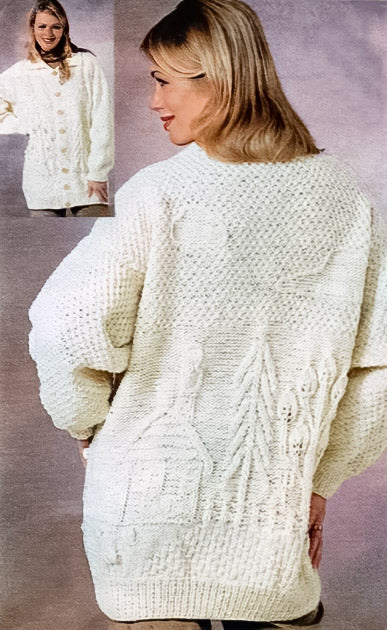 Textured Cardigan Pattern