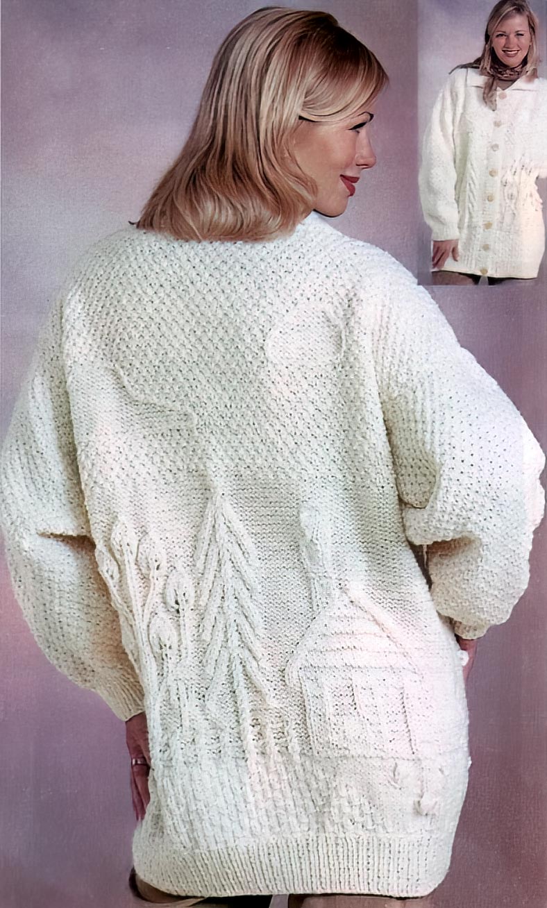 Textured Cardigan Pattern