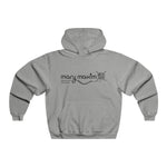 Sudadera con capucha Mary Maxim - Logotipo blanco y negro - Unisex