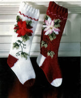 Poinsettia Stockings Pattern