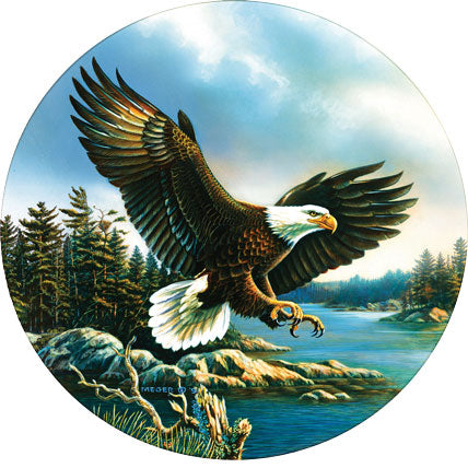 Eagle Landing Shaped Jigsaw Puzzle