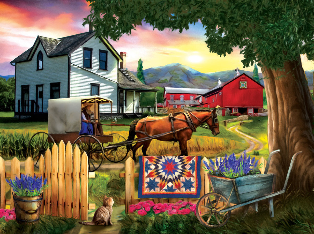 Heading Home for Dinner Jigsaw Puzzle