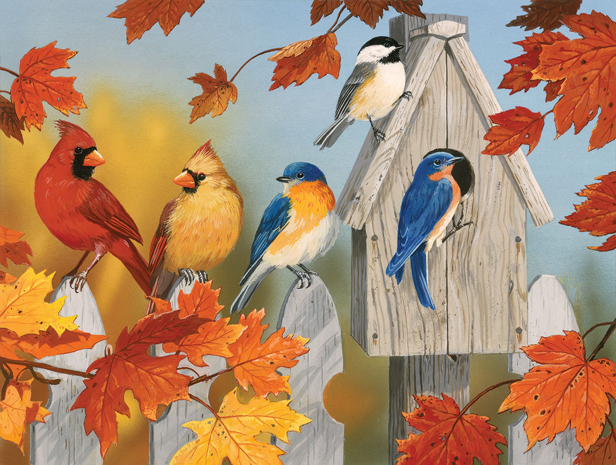 Fall Gathering Jigsaw Puzzle