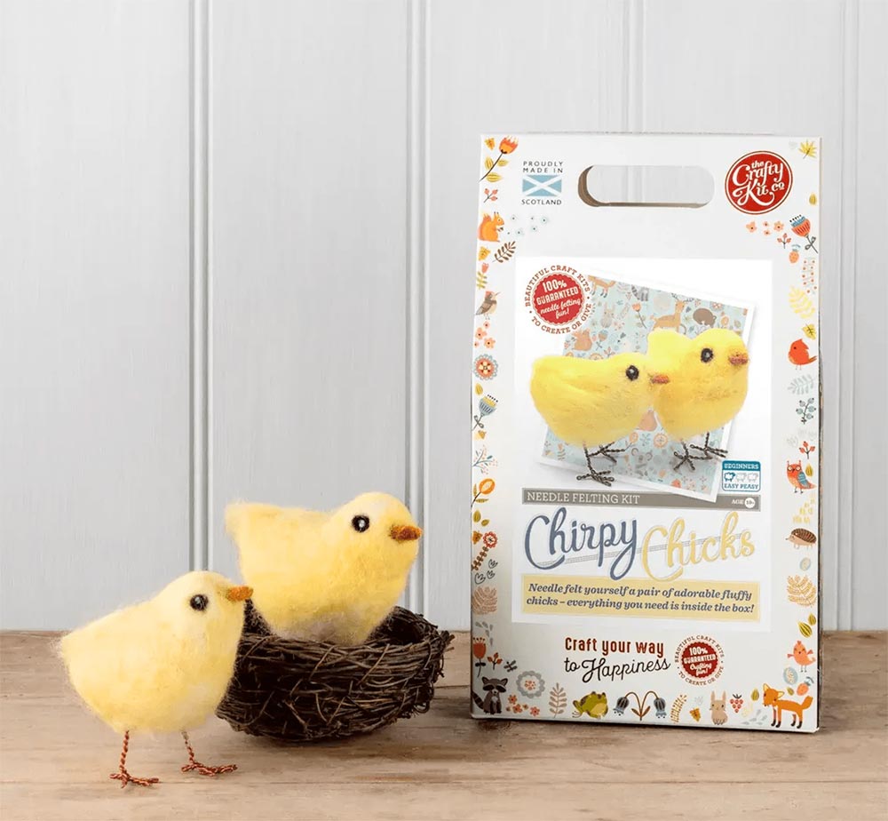 Kit de fieltro de aguja Chirpy Chicks