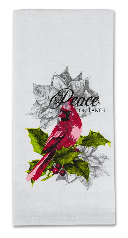 Peace on Earth Flour Sack Towel