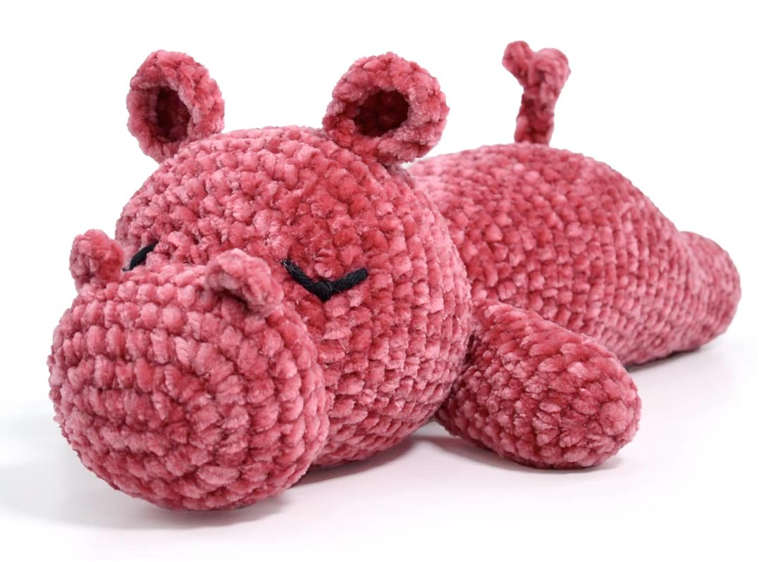 Hippo Nappy Time Amigurumi Kit