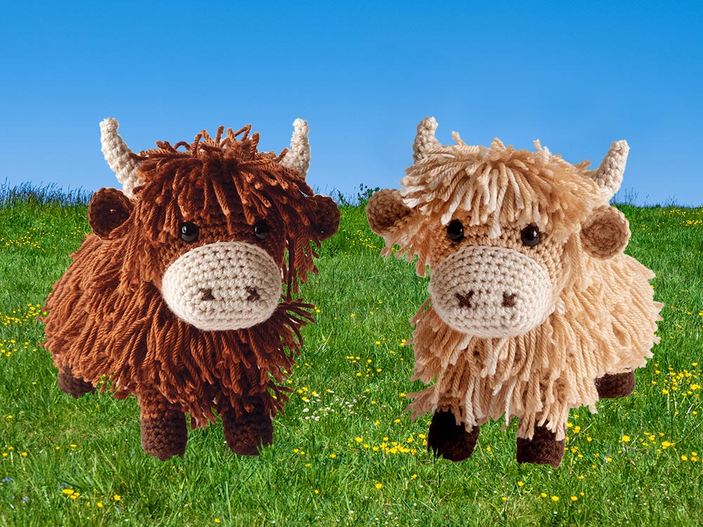 Amigurumi Highland Cow Kits