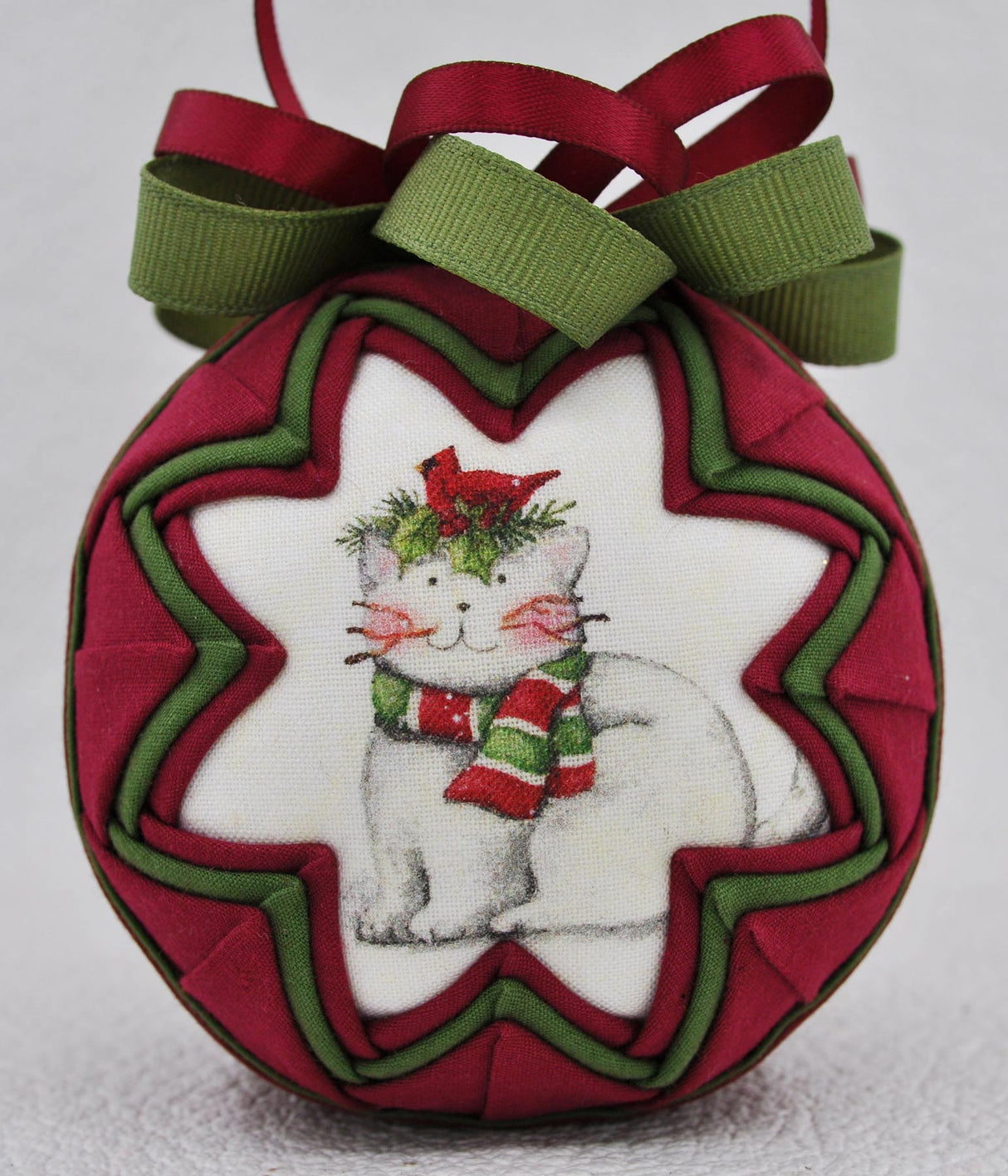 Merry Friends Quilted Ornament